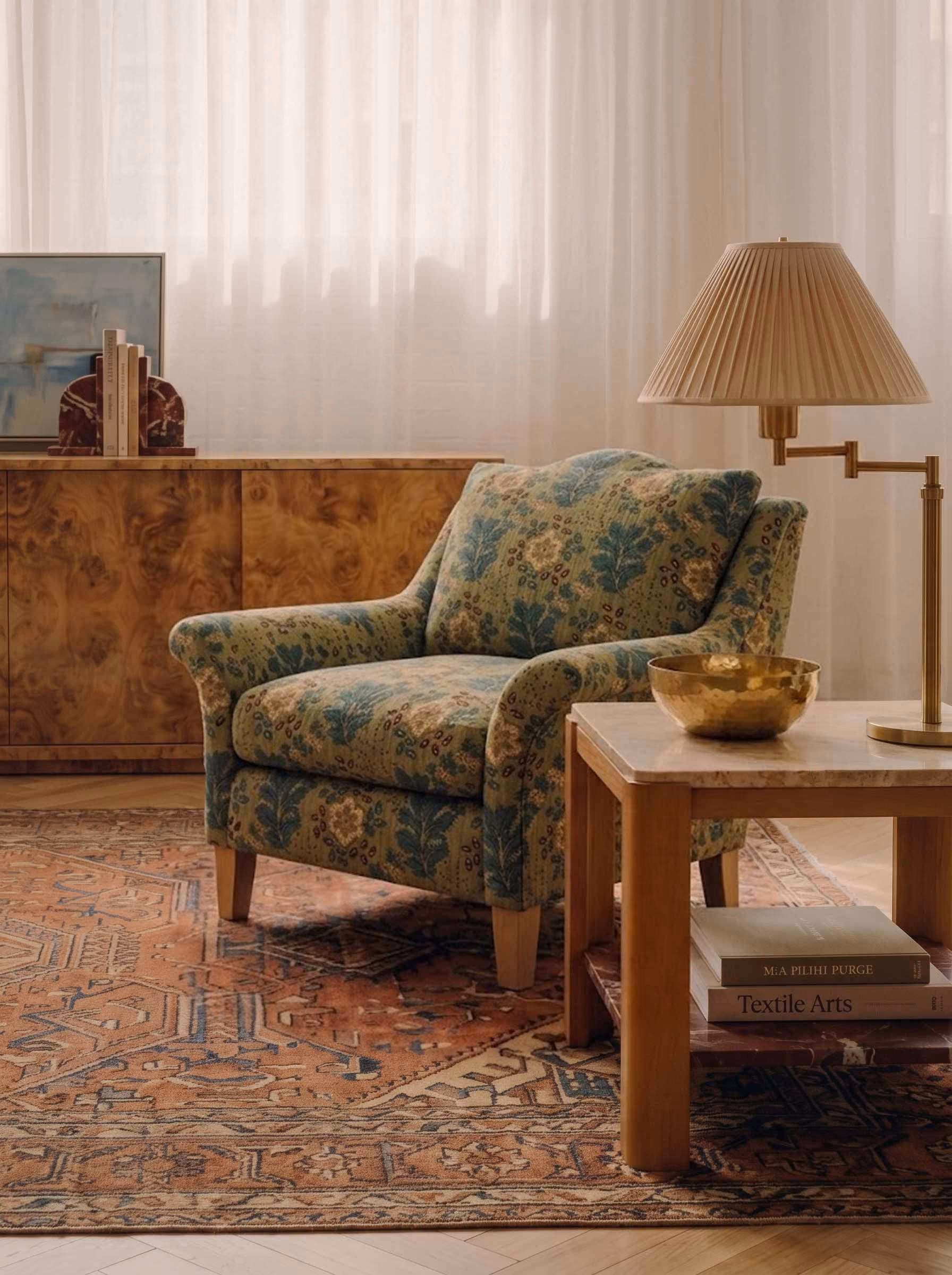 The same room with the dropped-in product
